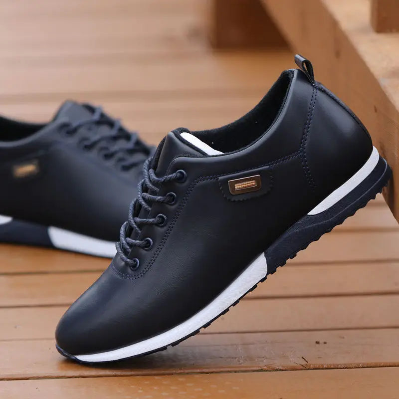 Men Shoes Business Casual Shoes for Male PU Leather Shoes 2019 Sneakers Men Fashion Loafers Walking Footwear Zapatos De Hombre
