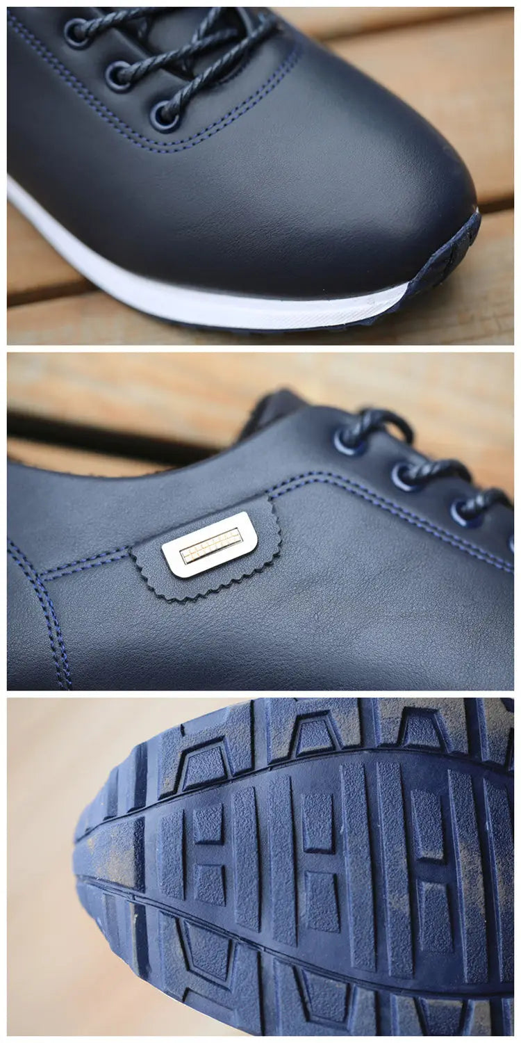 Men Shoes Business Casual Shoes for Male PU Leather Shoes 2019 Sneakers Men Fashion Loafers Walking Footwear Zapatos De Hombre