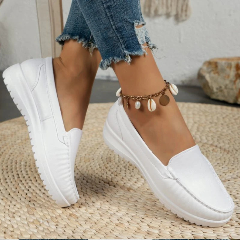 2025 New Summer Style Fashionable Comfortable Thick Wear-resistant and Elegant Bottom One-step Women's Shoes Heightening