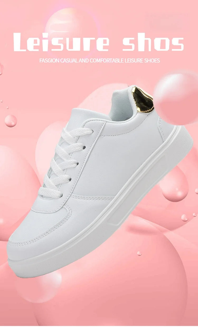 Women's shoes 2025 new trend Joker breathable small white shoes ladies shoes sports casual shoes low-cut shoes 35-42