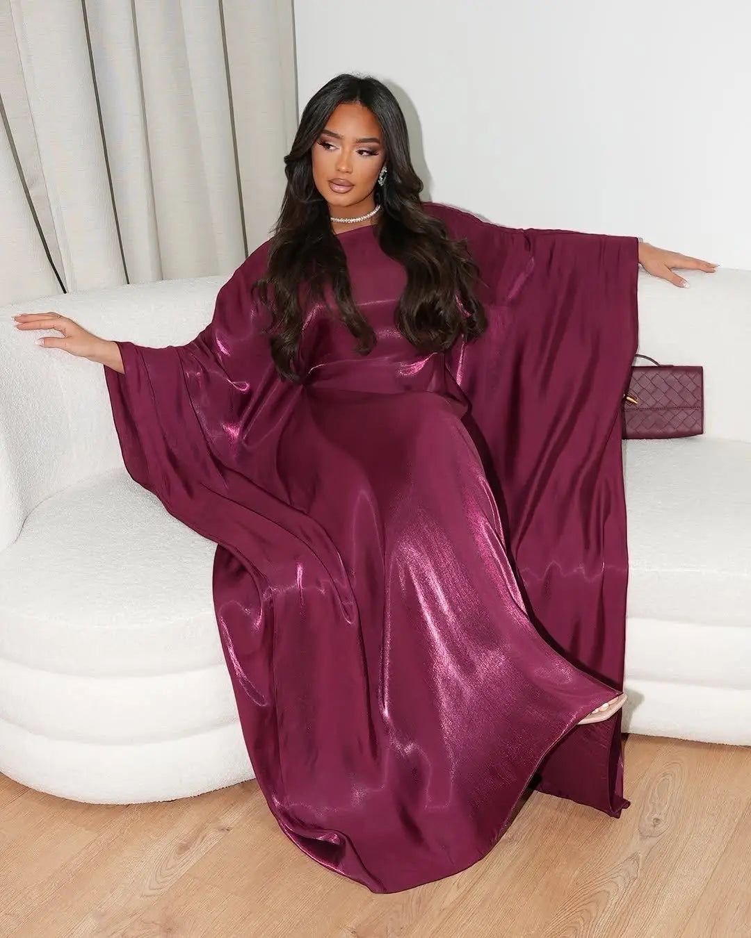 Ramadan Islam Muslim Women Modest Dress Luxury Dubai Abaya Arab Party Clothing Vacation Travel Outfit Fashion Turkey Kaftan 2025