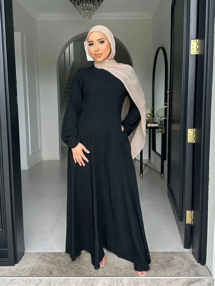 عباية رمضان متواضعة دبي فستان قفطان إسلامي إسلامي ملابس صلاة للنساء فيستدوس بارا موخير رداء قفطان ماروكين فام