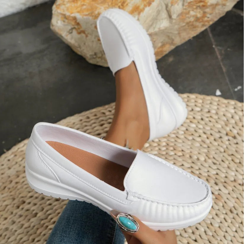 2025 New Summer Style Fashionable Comfortable Thick Wear-resistant and Elegant Bottom One-step Women's Shoes Heightening