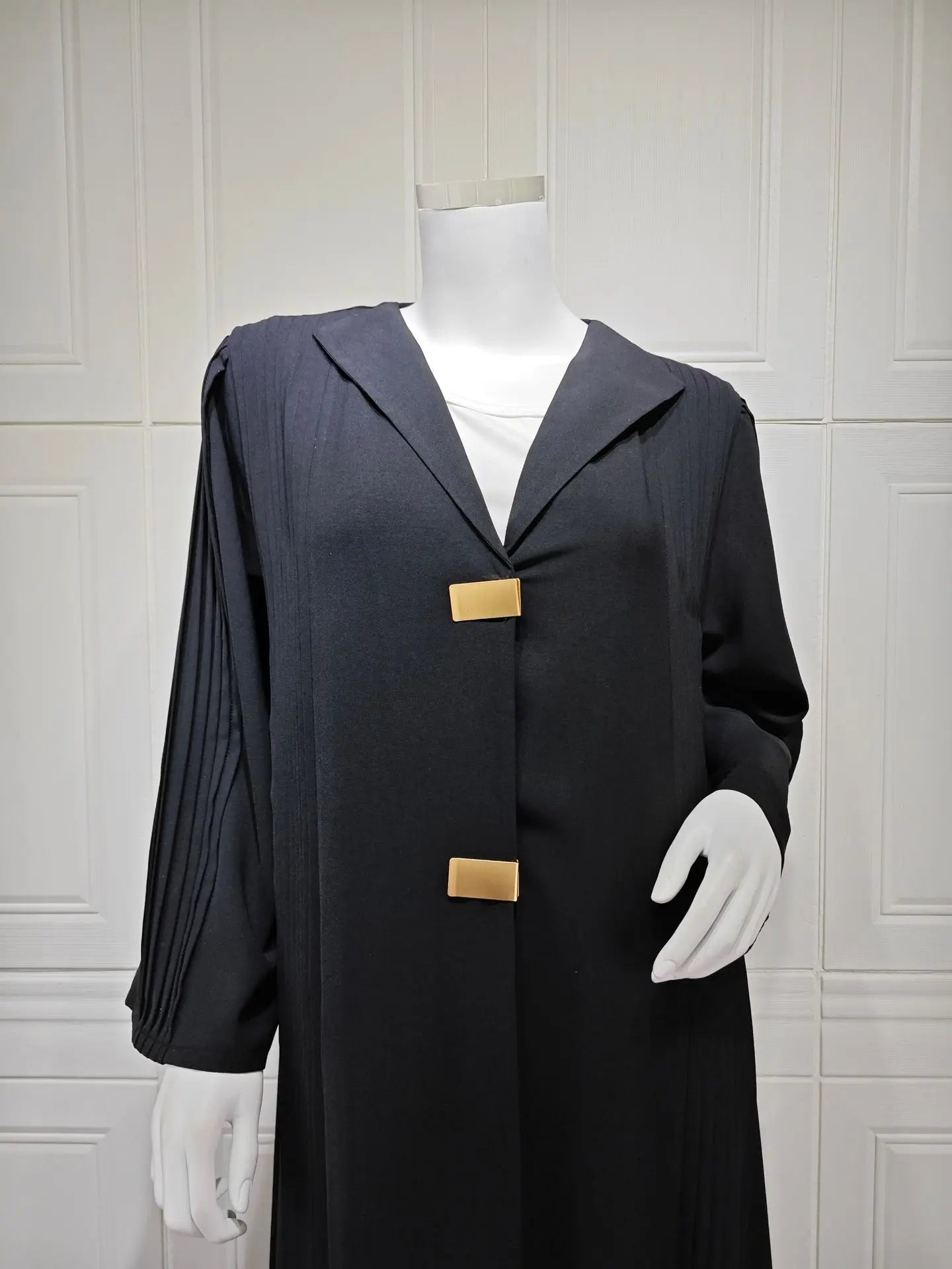 Ramadan Eid Women Abaya Dress Modest Cardigan Party Dresses Lapel Caftan Arab Long Robe Morocco Dubai Kaftan Vestidos Jalabiya