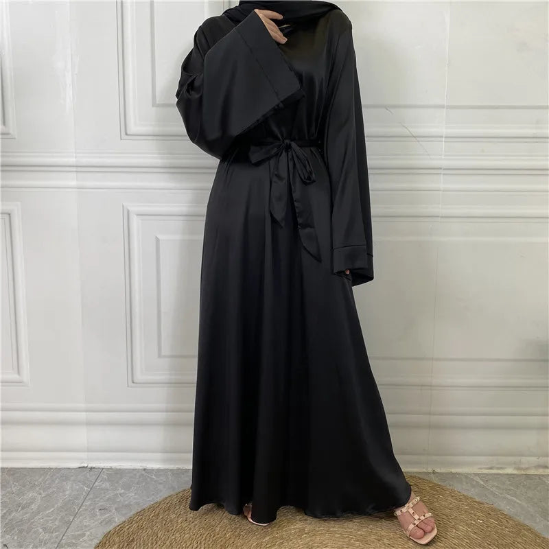 عباية محتشمة رمضان مسلم دي مود ماكسي روب تركيا قفطان ملابس إسلامية مسلمة للنساء حجاب فستان قفطان فساتين