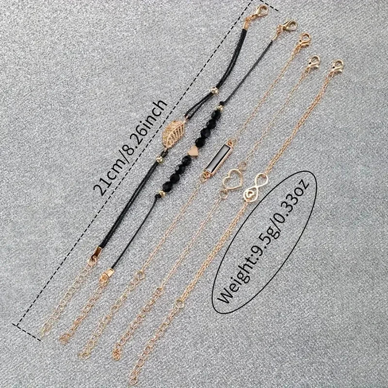 6pcs/set New Women's Rhinestone Dial Strap Quartz Watch Female Casual Heart Firework PU Leather Wrist Watch Ensemble Argent