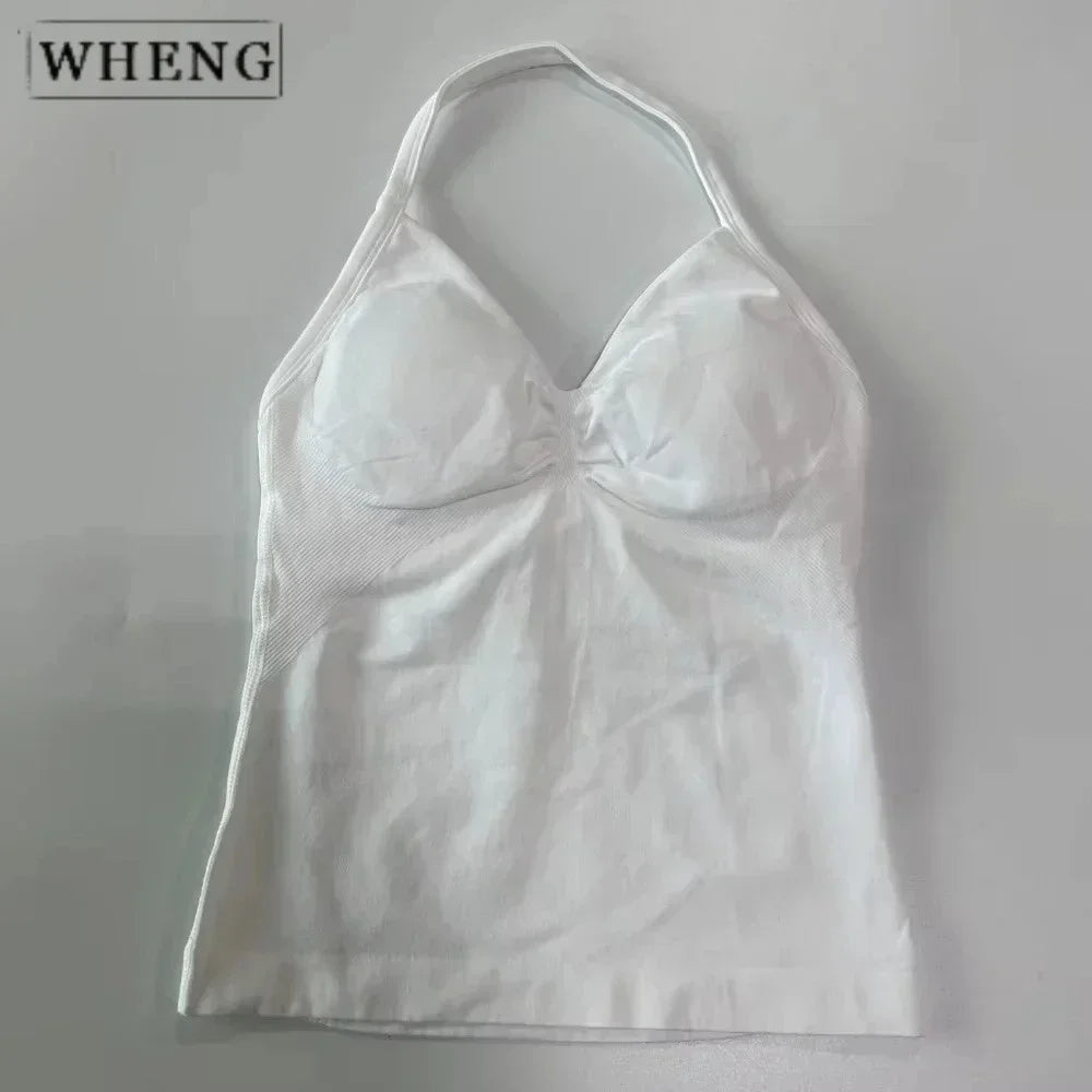 Women's Yoga Clothes  Sports Bras  Sexy Seamless Sportswear  Backless Sportswear  A Must for Training and Sports