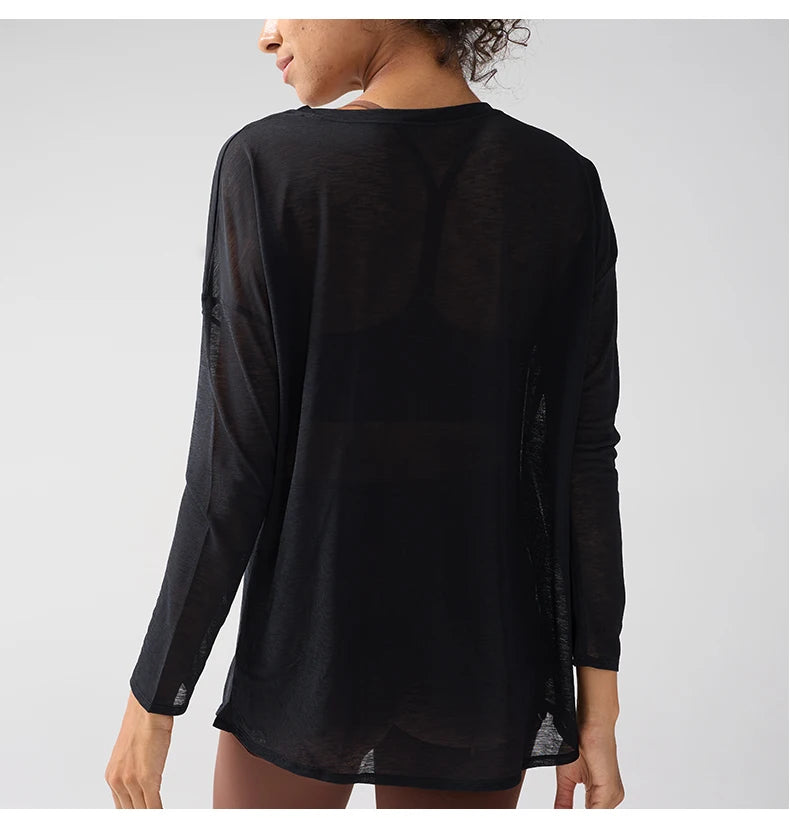 Women's Fitness Sports T-shirt Summer Loose Short Sleeve Quick Drying Gym Running Top Female Leisure Clothing