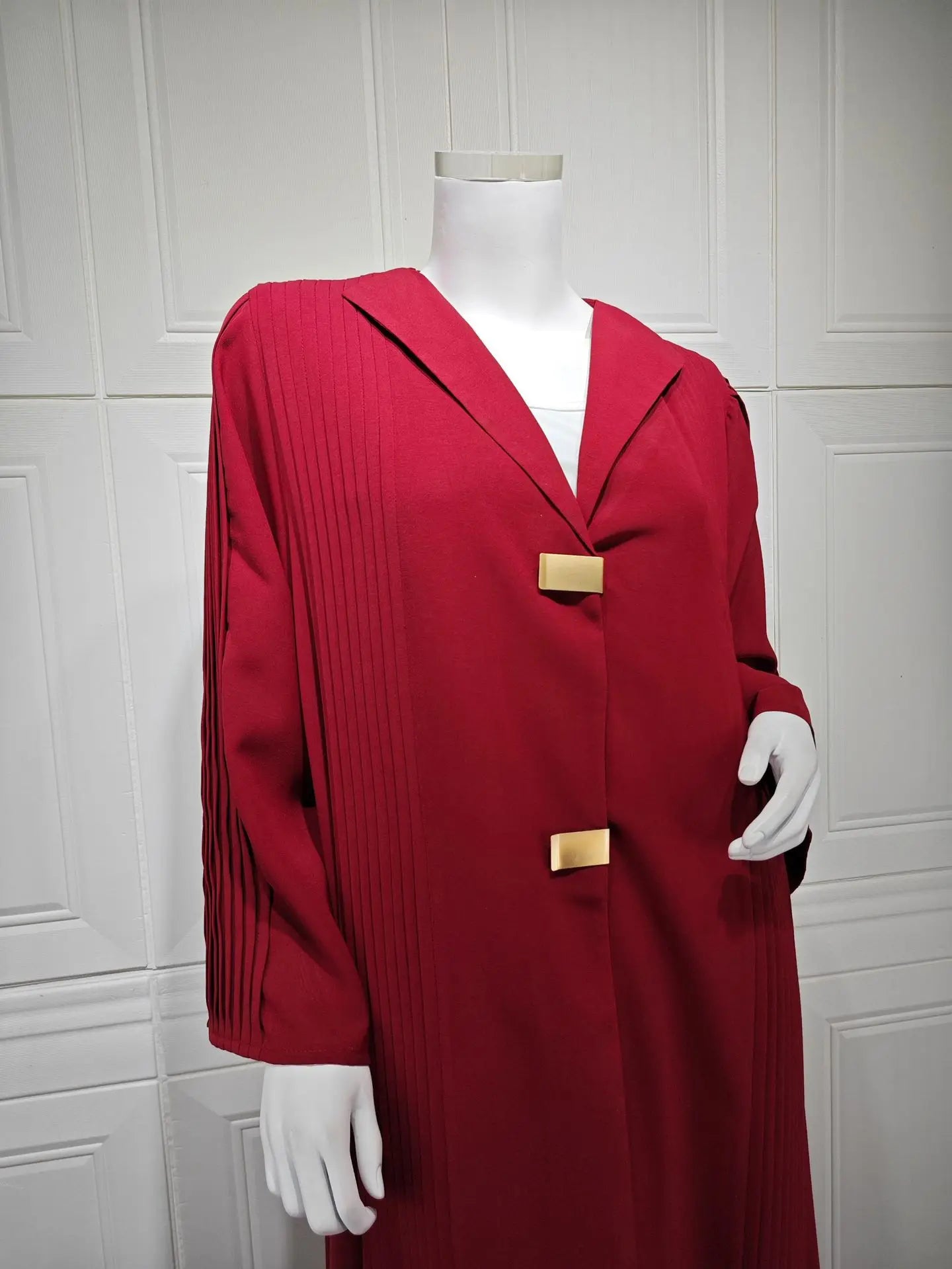 Ramadan Eid Women Abaya Dress Modest Cardigan Party Dresses Lapel Caftan Arab Long Robe Morocco Dubai Kaftan Vestidos Jalabiya