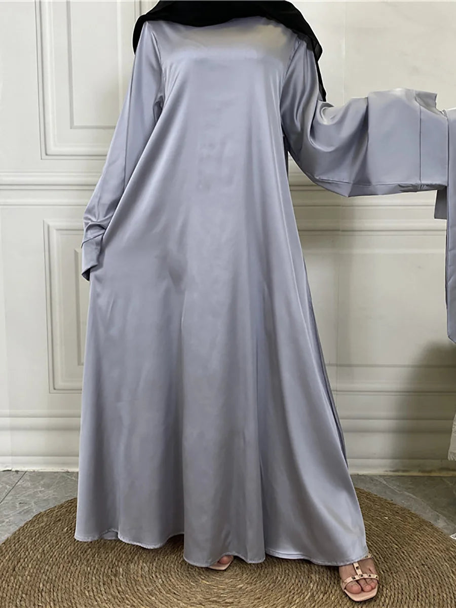 عباية محتشمة رمضان مسلم دي مود ماكسي روب تركيا قفطان ملابس إسلامية مسلمة للنساء حجاب فستان قفطان فساتين