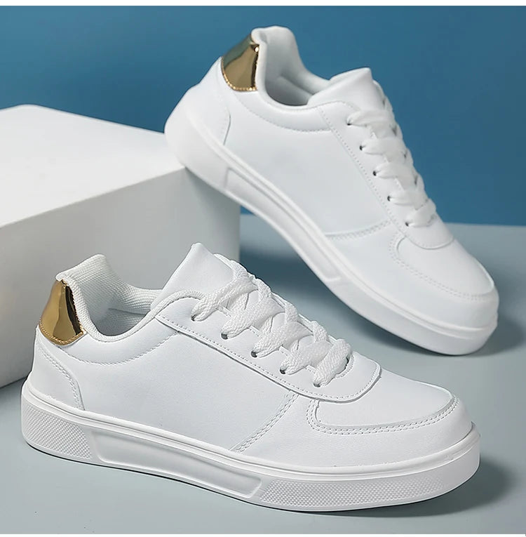 Women's shoes 2025 new trend Joker breathable small white shoes ladies shoes sports casual shoes low-cut shoes 35-42