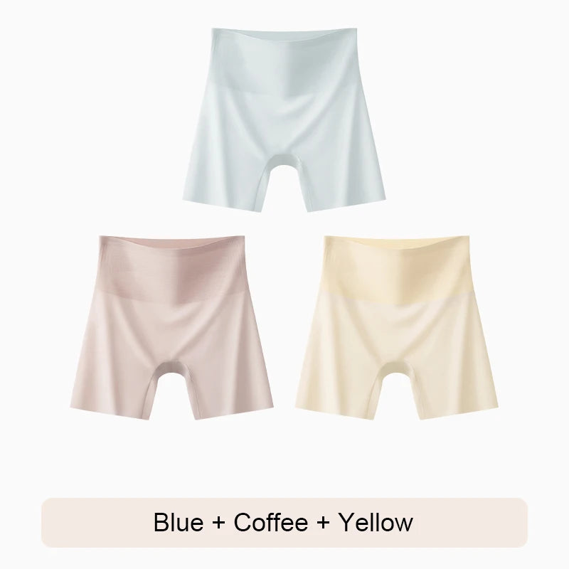 Women's Underwear Lady Tight Shorts Under the Skirt Short Woman Women Seamless Panties Briefs Boxers Safety Protective Boxer
