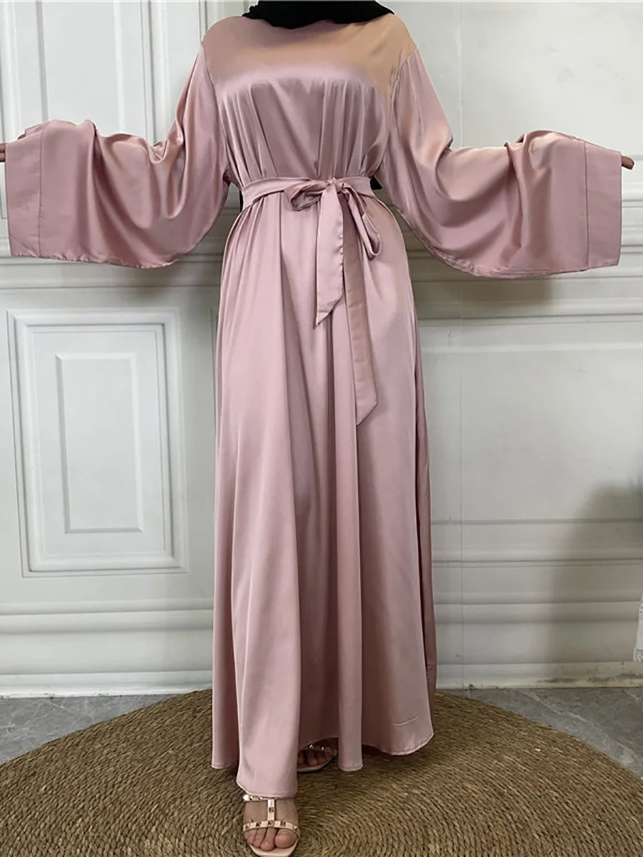 عباية محتشمة رمضان مسلم دي مود ماكسي روب تركيا قفطان ملابس إسلامية مسلمة للنساء حجاب فستان قفطان فساتين