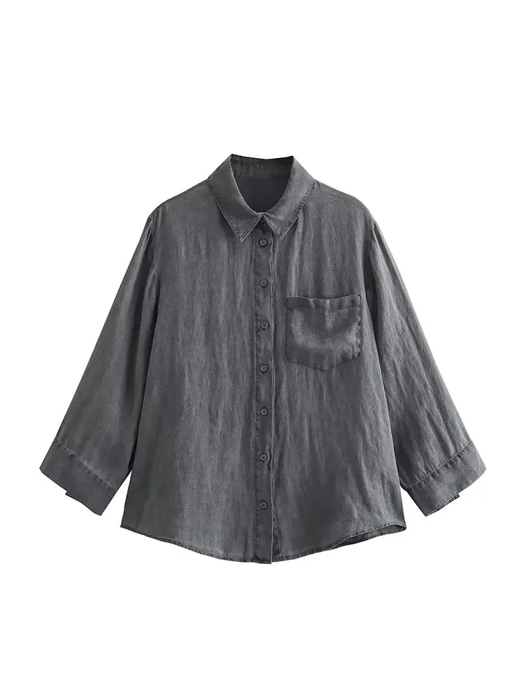 2025 Women Pants Sets New Fashion Linen Shirts Women's Suit Autumn Casual Woman 2 Pieces Set Womens Outfits