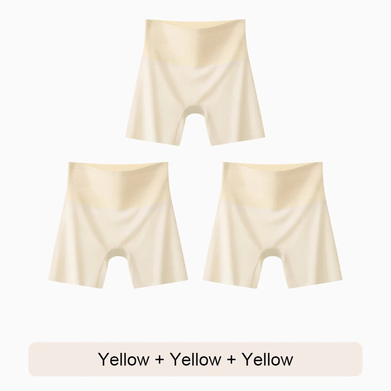 Women's Underwear Lady Tight Shorts Under the Skirt Short Woman Women Seamless Panties Briefs Boxers Safety Protective Boxer