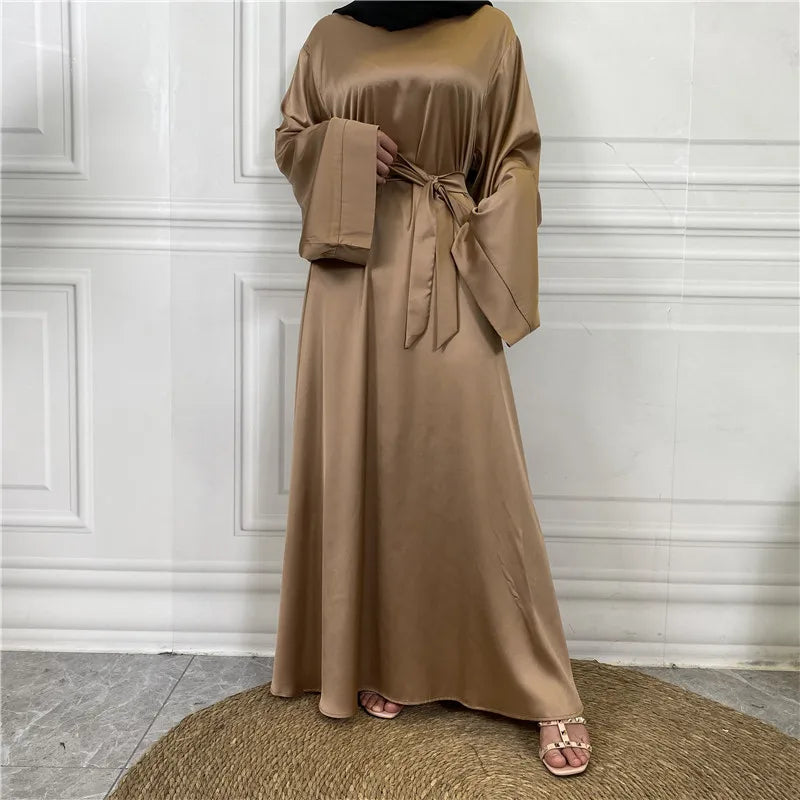 عباية محتشمة رمضان مسلم دي مود ماكسي روب تركيا قفطان ملابس إسلامية مسلمة للنساء حجاب فستان قفطان فساتين
