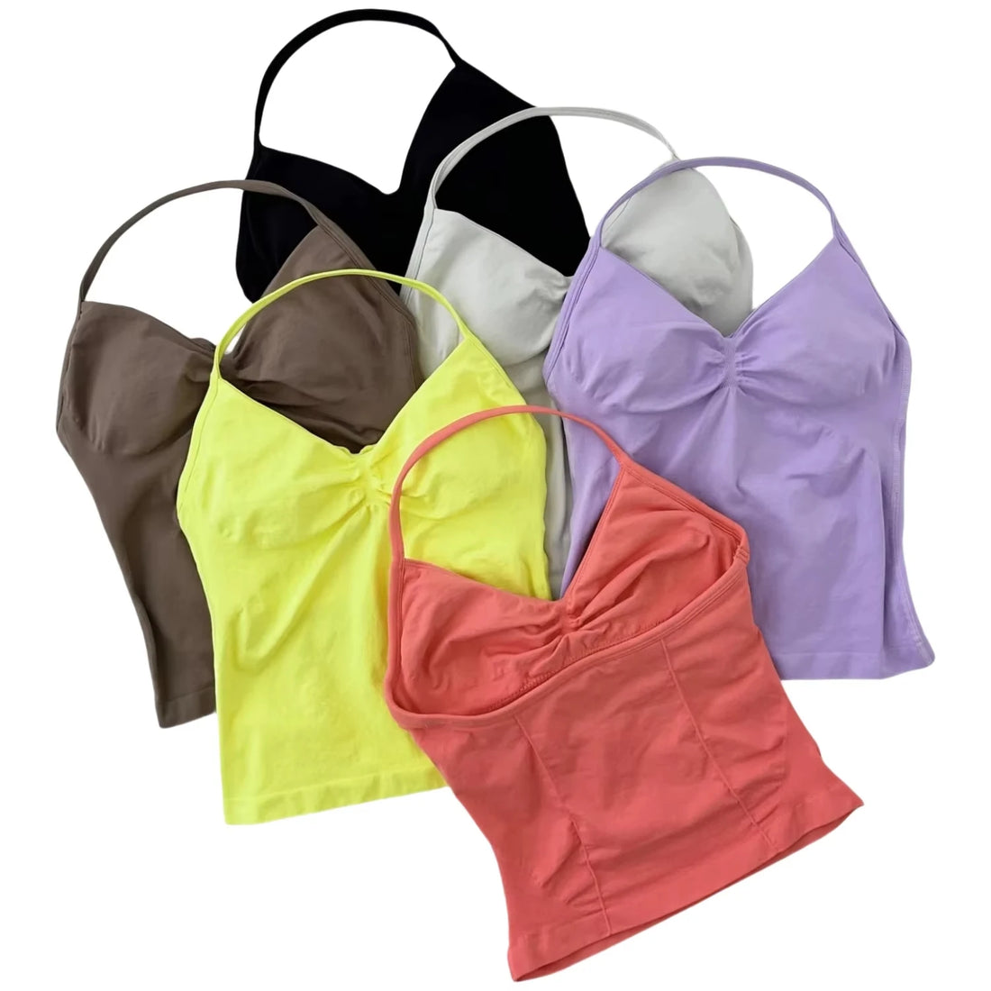 Women's Yoga Clothes  Sports Bras  Sexy Seamless Sportswear  Backless Sportswear  A Must for Training and Sports