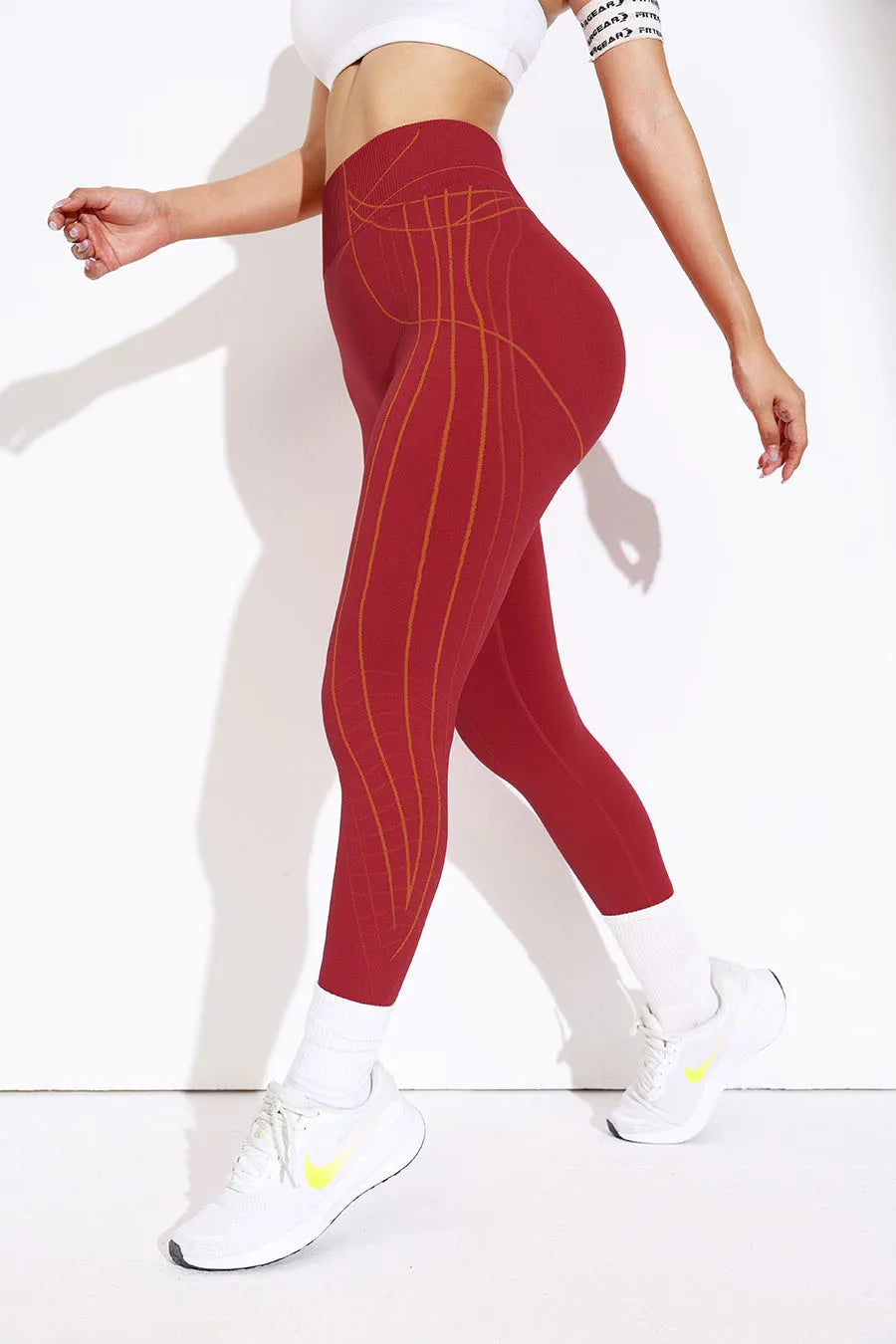 Women Sports Leggings Seamless Sportswear Woman Gym High Waist Activewear Yoga Pants w/Tummy Control Fitness Women's Trousers