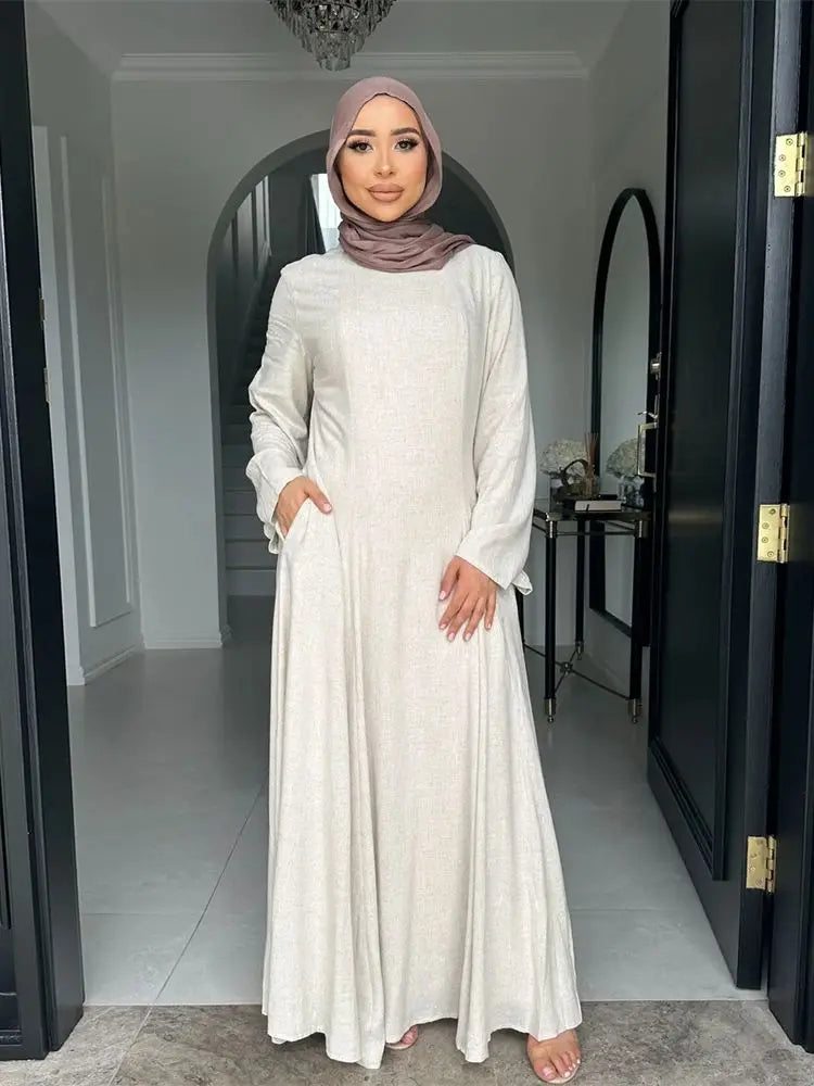 Ramadan Modest Abaya Dubai Islamic Muslim Kaftan Dress Prayer Clothes Women Vestidos Para Mujer Robe Caftan Marocain Femme