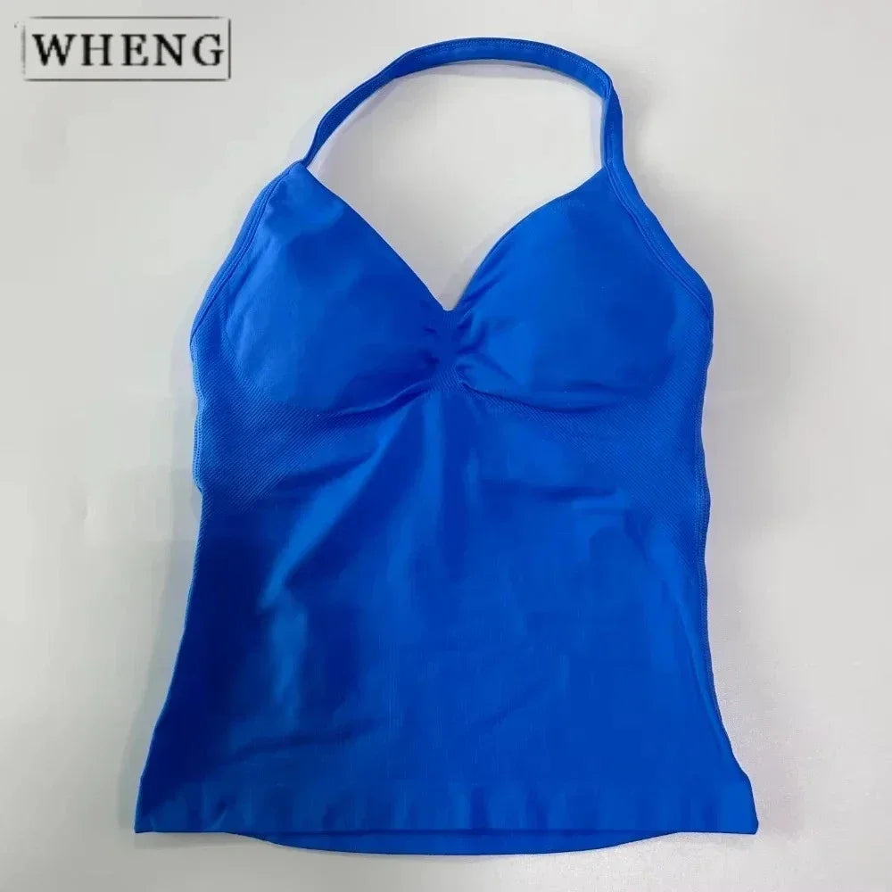 Women's Yoga Clothes  Sports Bras  Sexy Seamless Sportswear  Backless Sportswear  A Must for Training and Sports