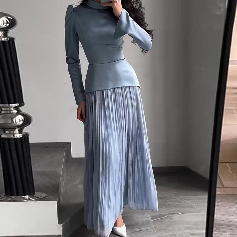 Morocco Modest Women Dress Saudi Dubai Abaya Kaftan Islam Vestidos Arabic Long Robe Eid Muslim Abayas Party Dresses Jalabiya