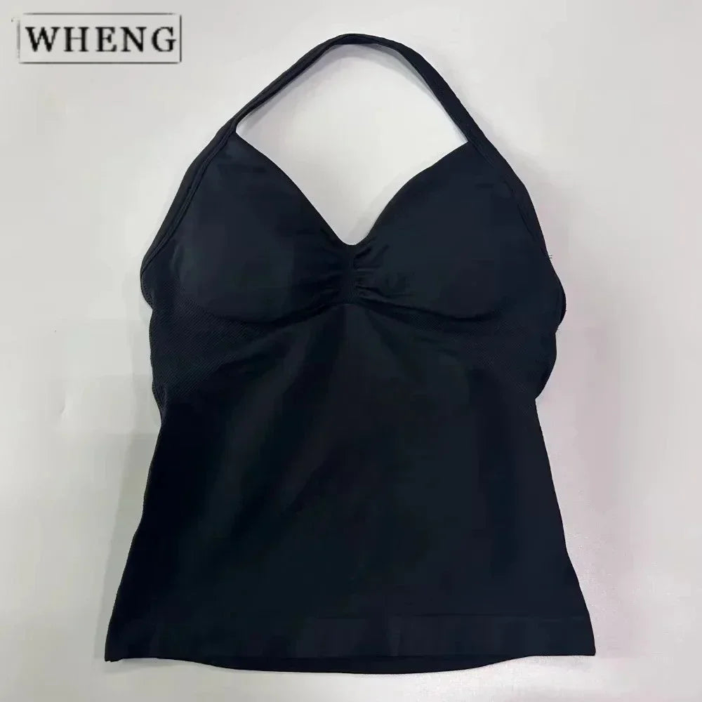 Women's Yoga Clothes  Sports Bras  Sexy Seamless Sportswear  Backless Sportswear  A Must for Training and Sports
