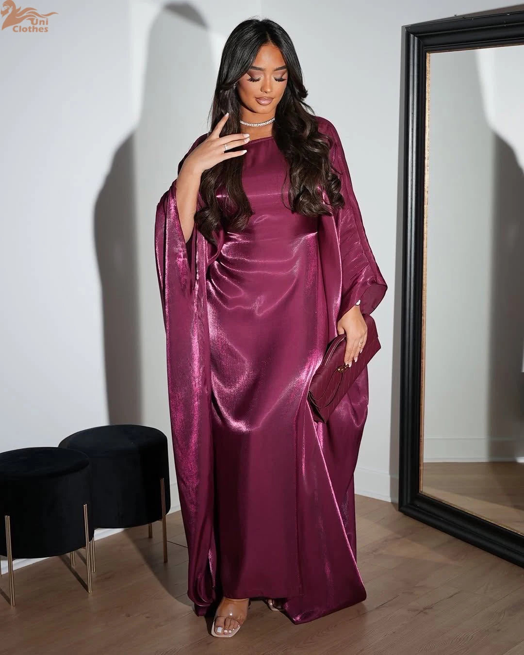 Ramadan Islam Muslim Women Modest Dress Luxury Dubai Abaya Arab Party Clothing Vacation Travel Outfit Fashion Turkey Kaftan 2025