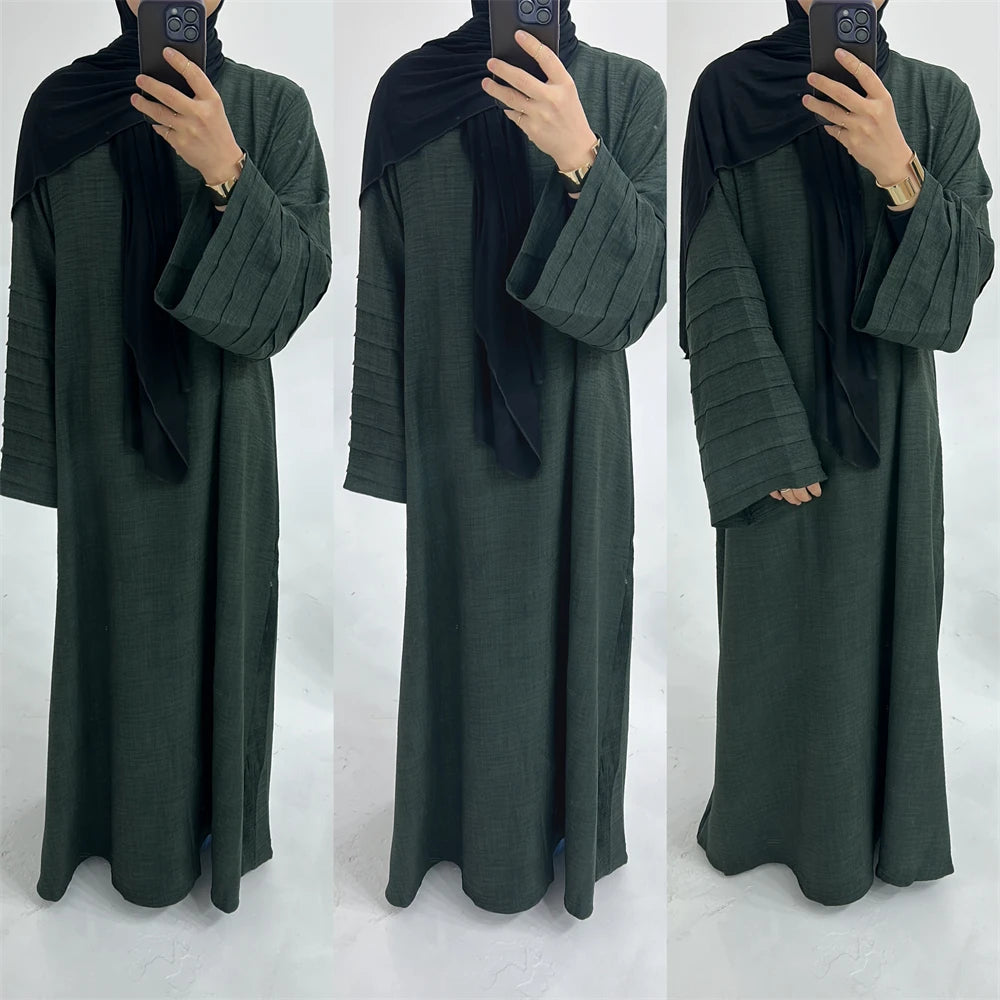 Ramadan Muslim Modest Dress Prayer Clothes For Women Abaya Dubai Turkey Islam Abayas Kaftan Robe Femme Musulmane
