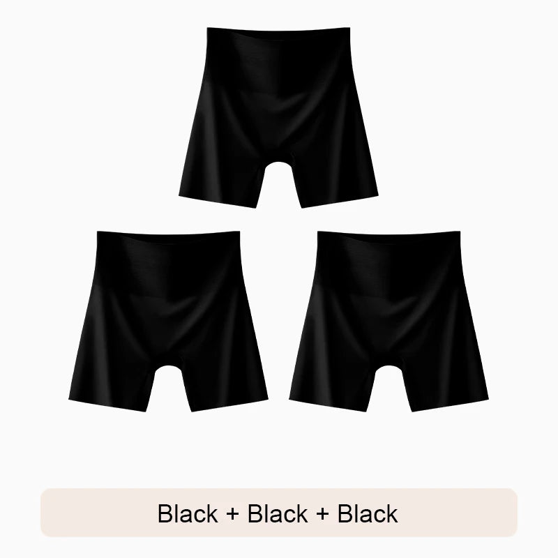 Women's Underwear Lady Tight Shorts Under the Skirt Short Woman Women Seamless Panties Briefs Boxers Safety Protective Boxer