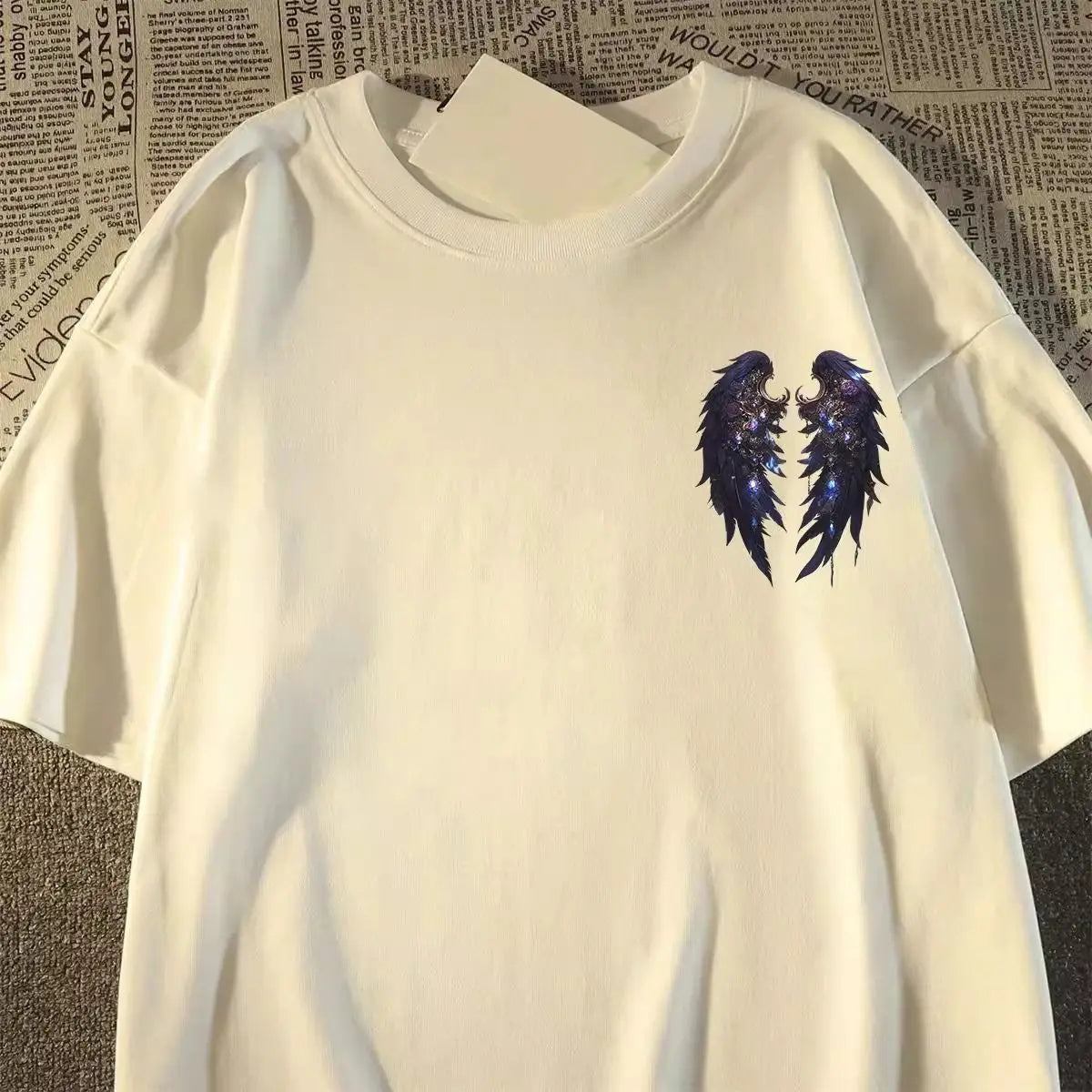 Women's T-shirt Summer Clothes Fashion Short Sleeve Tops Elegant Aesthetic Pulovers Korean T Shirt Casual Loose Cotton Graphic