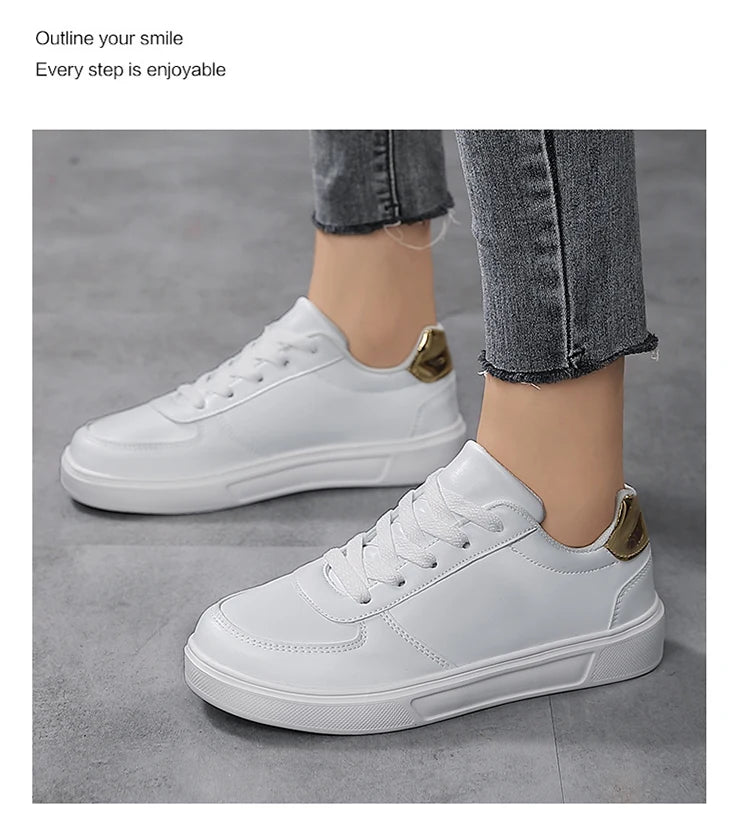 Women's shoes 2025 new trend Joker breathable small white shoes ladies shoes sports casual shoes low-cut shoes 35-42