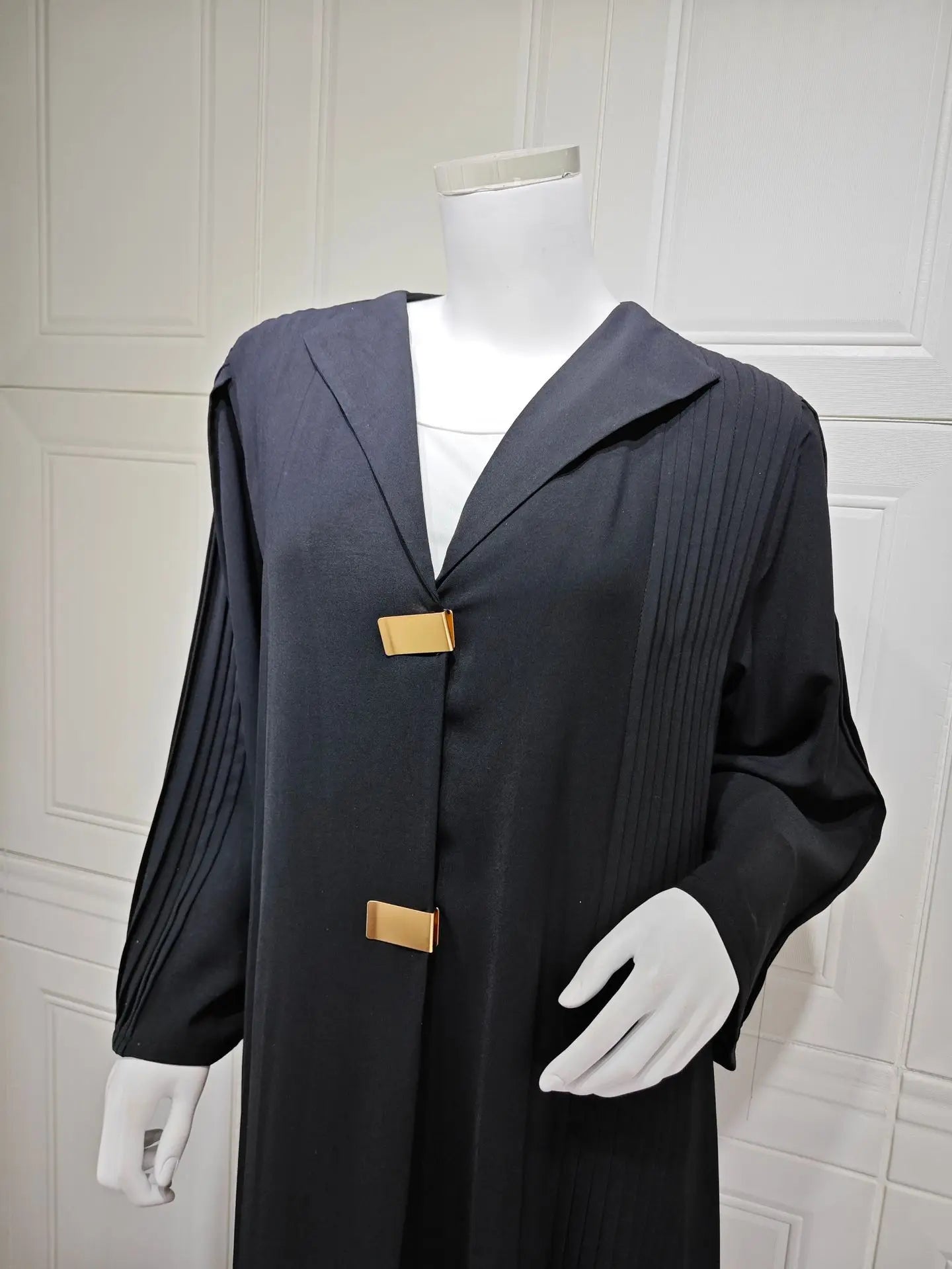 Ramadan Eid Women Abaya Dress Modest Cardigan Party Dresses Lapel Caftan Arab Long Robe Morocco Dubai Kaftan Vestidos Jalabiya