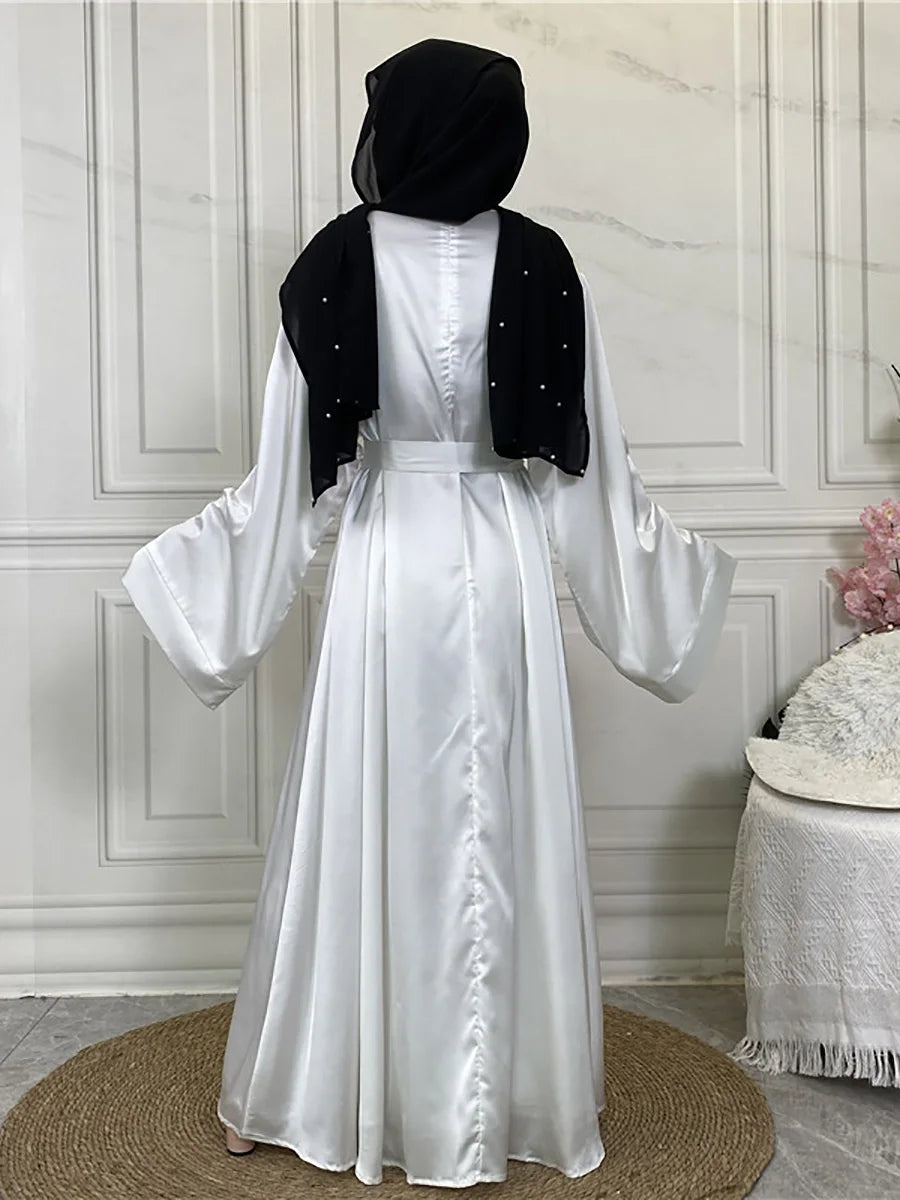 عباية محتشمة رمضان مسلم دي مود ماكسي روب تركيا قفطان ملابس إسلامية مسلمة للنساء حجاب فستان قفطان فساتين