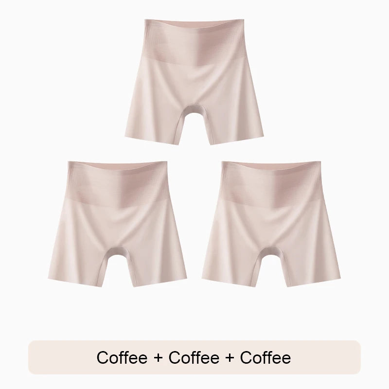 Women's Underwear Lady Tight Shorts Under the Skirt Short Woman Women Seamless Panties Briefs Boxers Safety Protective Boxer