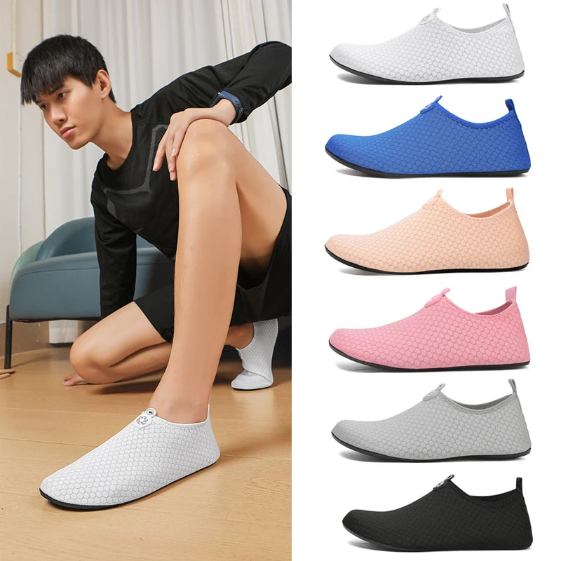 Diving Shoes Women Aqua Shoes Men Water Sport Socks Beach Swimming Barefoot Sneaker Fitness Dance Swim Surfing Yoga Shoes