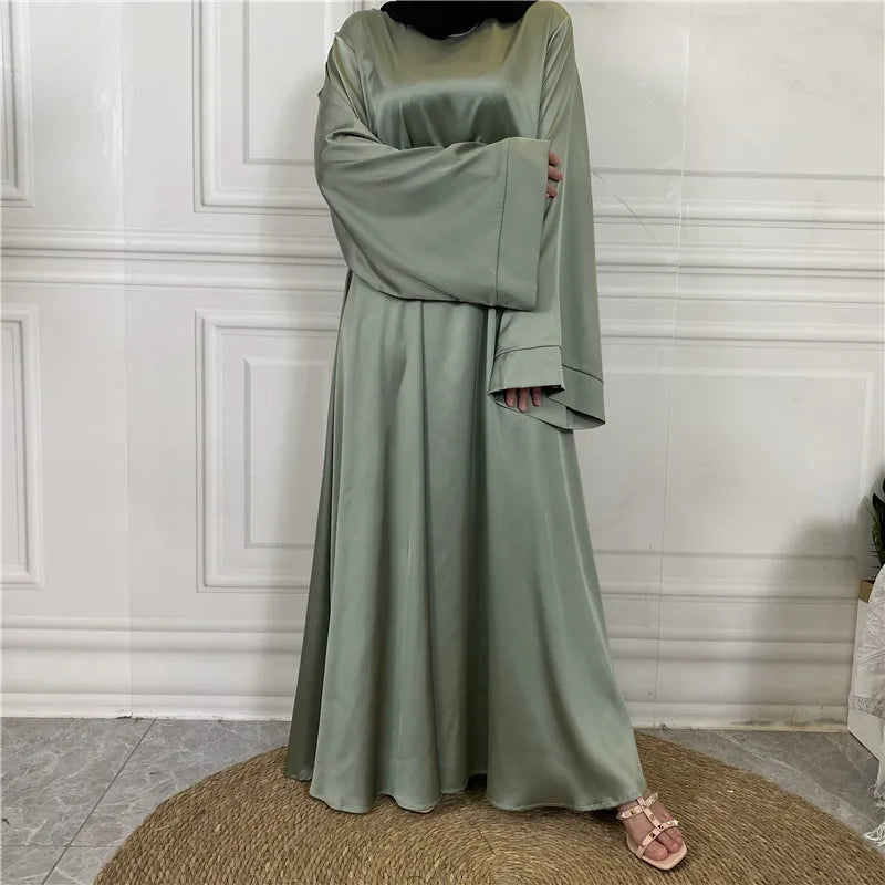 عباية محتشمة رمضان مسلم دي مود ماكسي روب تركيا قفطان ملابس إسلامية مسلمة للنساء حجاب فستان قفطان فساتين