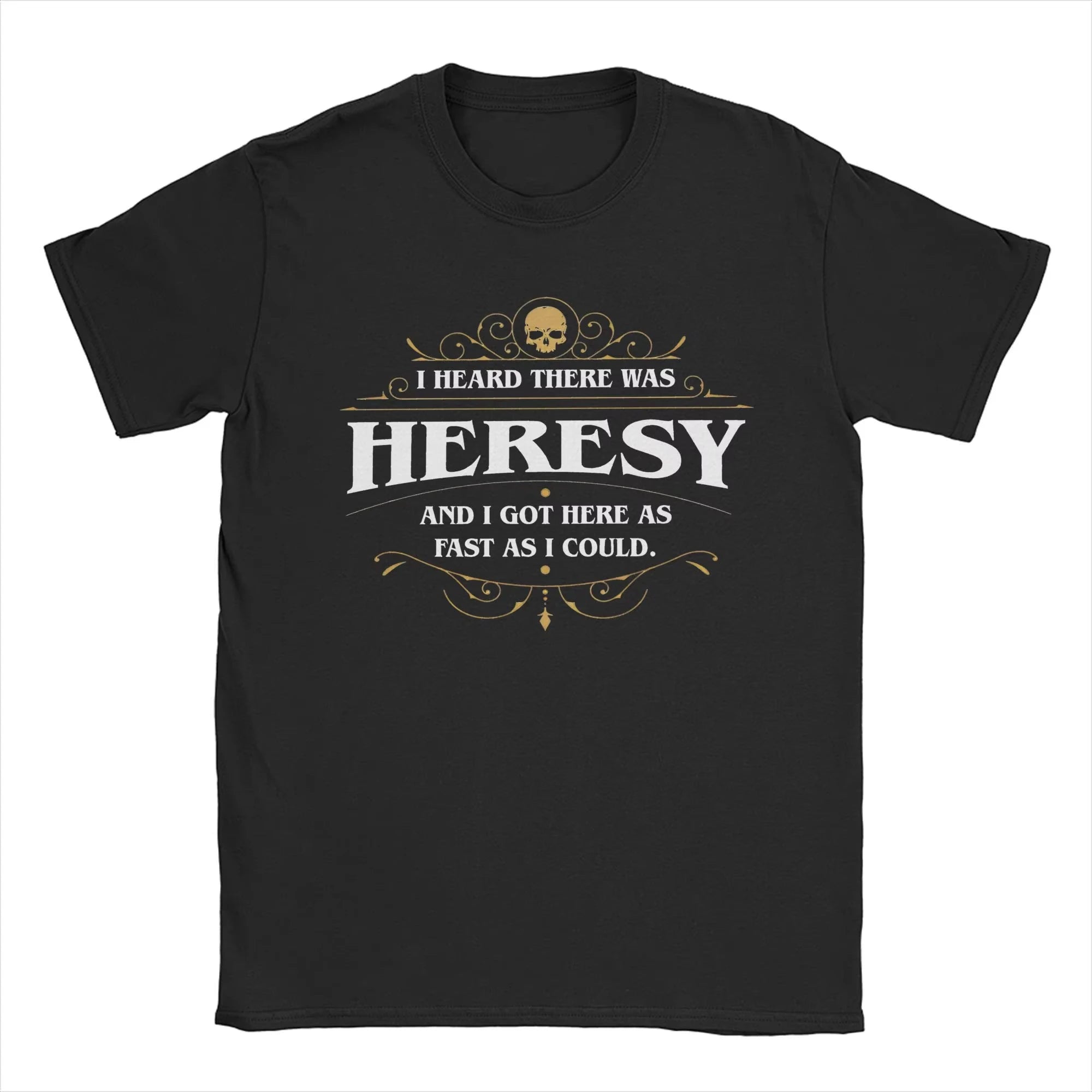 تي شيرتات نسائية Heresy Wargaming W-Warhammer 40k Fun 100% قطن تي شيرت بأكمام قصيرة وياقة مستديرة وصل حديثًا