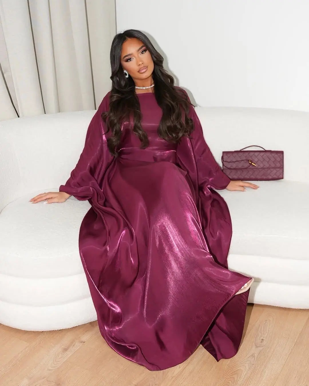 Ramadan Islam Muslim Women Modest Dress Luxury Dubai Abaya Arab Party Clothing Vacation Travel Outfit Fashion Turkey Kaftan 2025