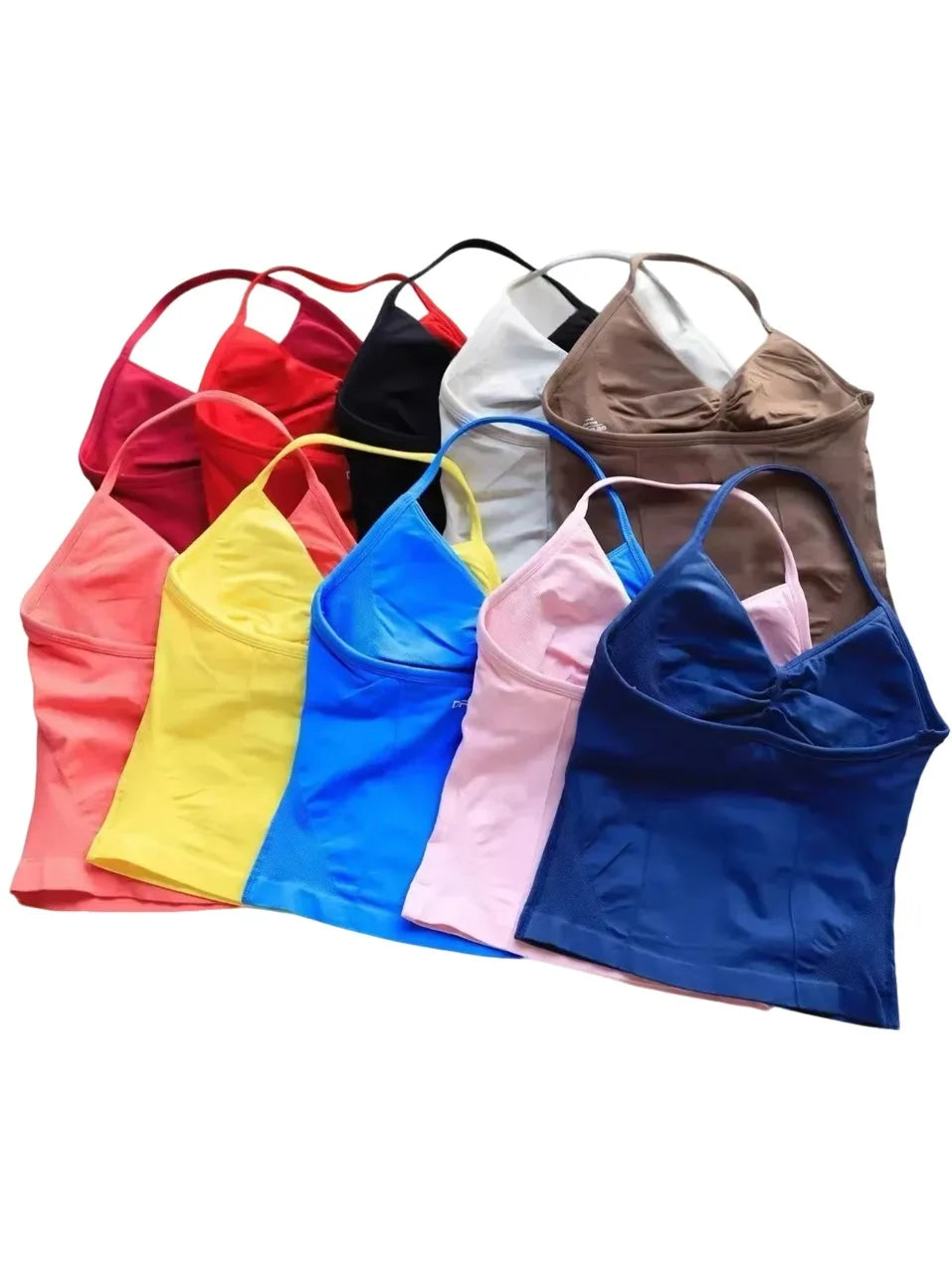 Women's Yoga Clothes  Sports Bras  Sexy Seamless Sportswear  Backless Sportswear  A Must for Training and Sports