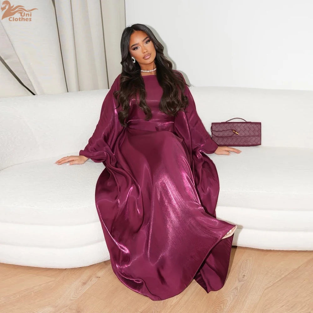 Ramadan Islam Muslim Women Modest Dress Luxury Dubai Abaya Arab Party Clothing Vacation Travel Outfit Fashion Turkey Kaftan 2025