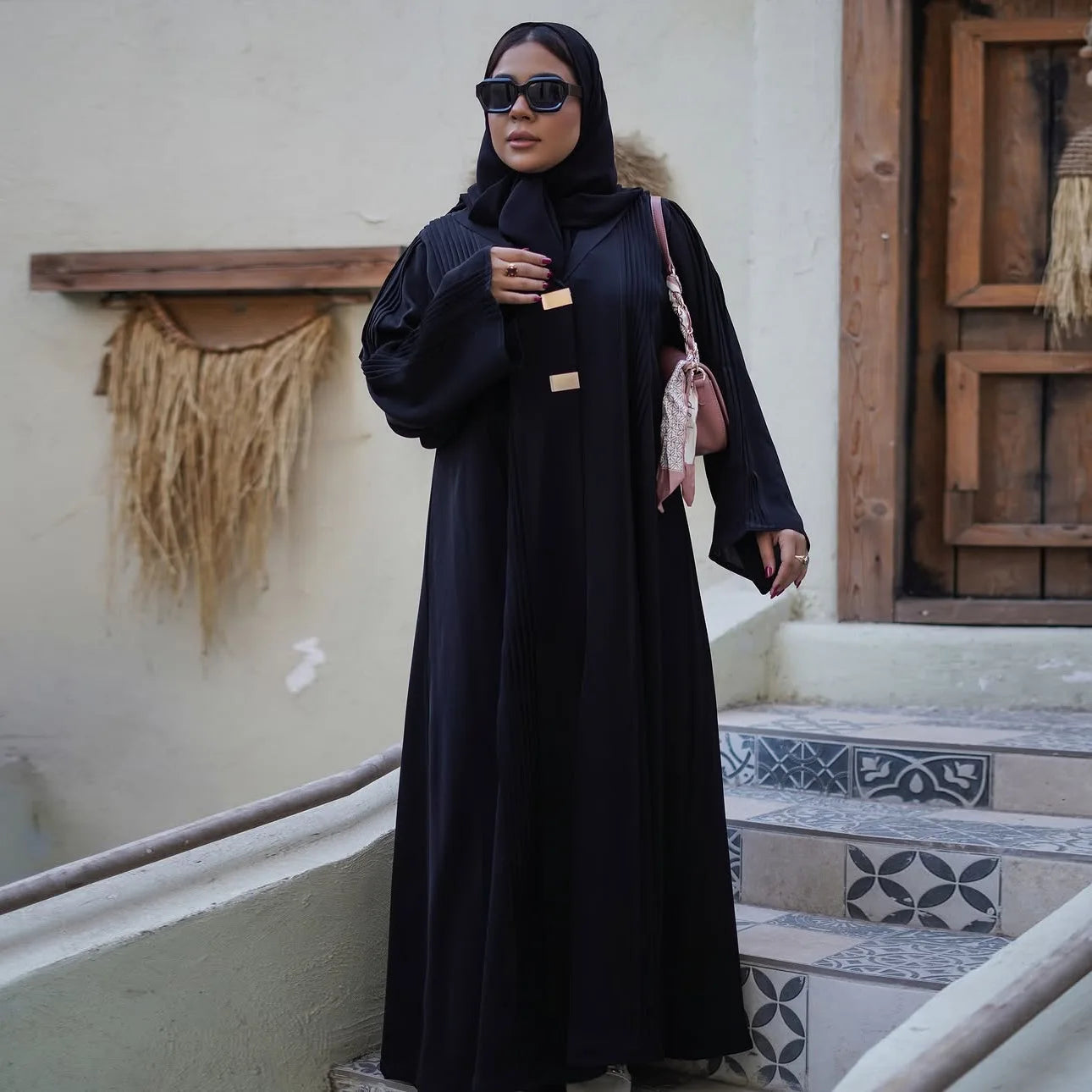 Ramadan Eid Women Abaya Dress Modest Cardigan Party Dresses Lapel Caftan Arab Long Robe Morocco Dubai Kaftan Vestidos Jalabiya