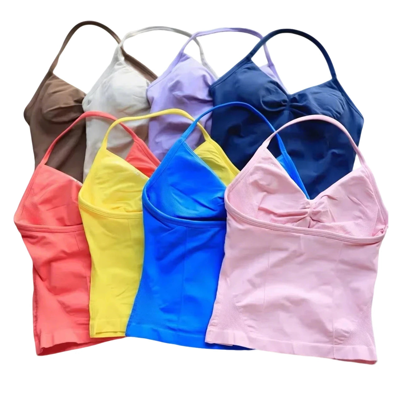 Women's Yoga Clothes  Sports Bras  Sexy Seamless Sportswear  Backless Sportswear  A Must for Training and Sports