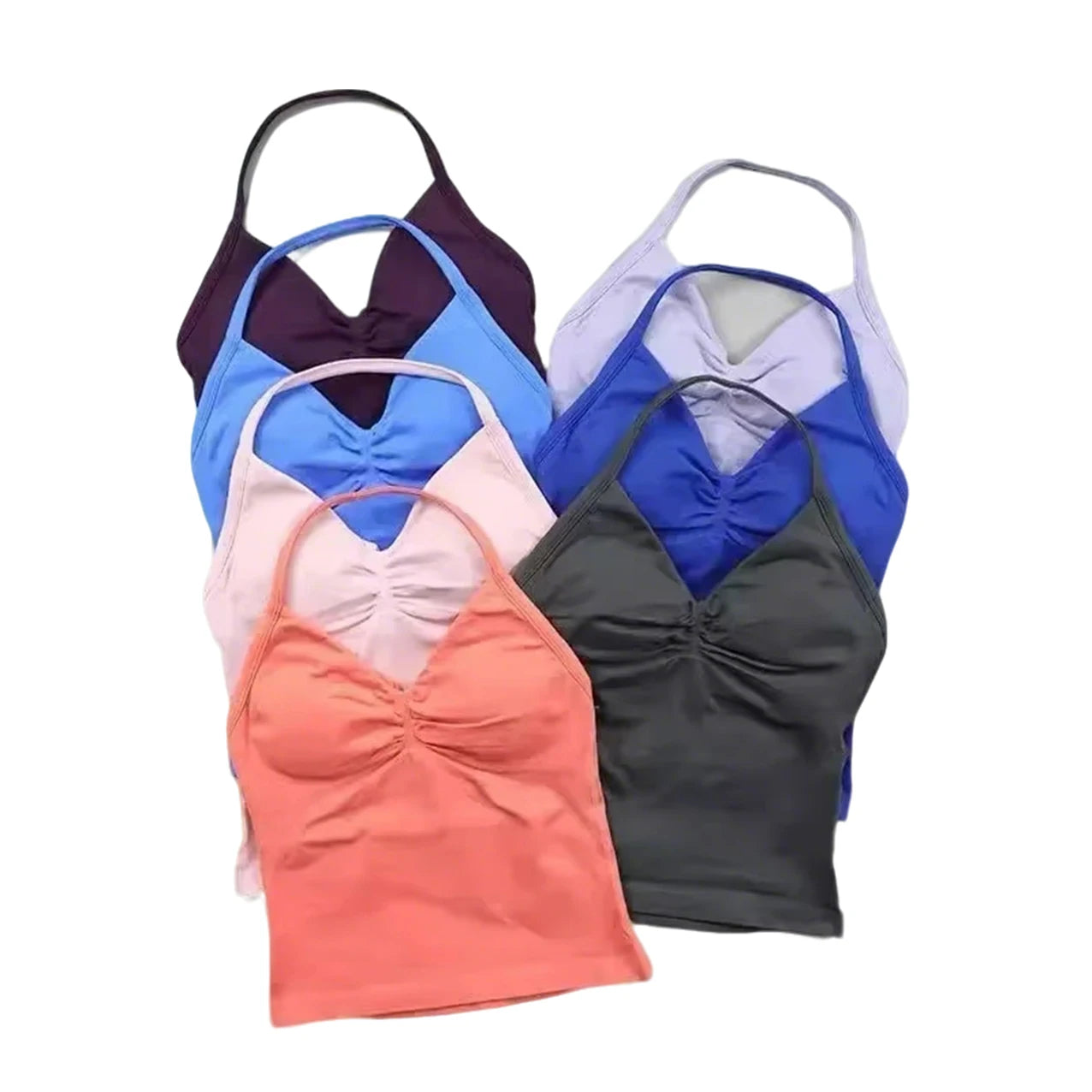Women's Yoga Clothes  Sports Bras  Sexy Seamless Sportswear  Backless Sportswear  A Must for Training and Sports