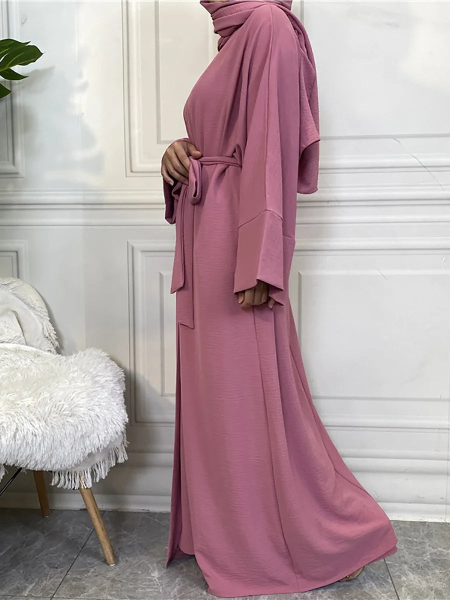 عبايات متواضعة للنساء أطقم إسلامية قفطان تركي ملابس إسلامية فرق رمضانية قفطان مغربي نسائي رداء حجاب