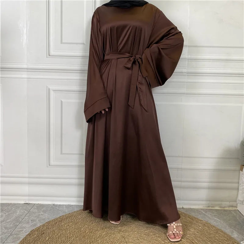 عباية محتشمة رمضان مسلم دي مود ماكسي روب تركيا قفطان ملابس إسلامية مسلمة للنساء حجاب فستان قفطان فساتين