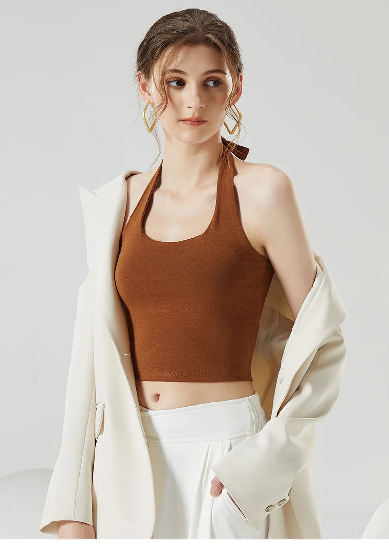 Underwear Women No Steel Gathering Anti-Sagging Camisole Vest Female Bustier Bustier Wrap Soft Breathable With Bra Pads 3Pcs
